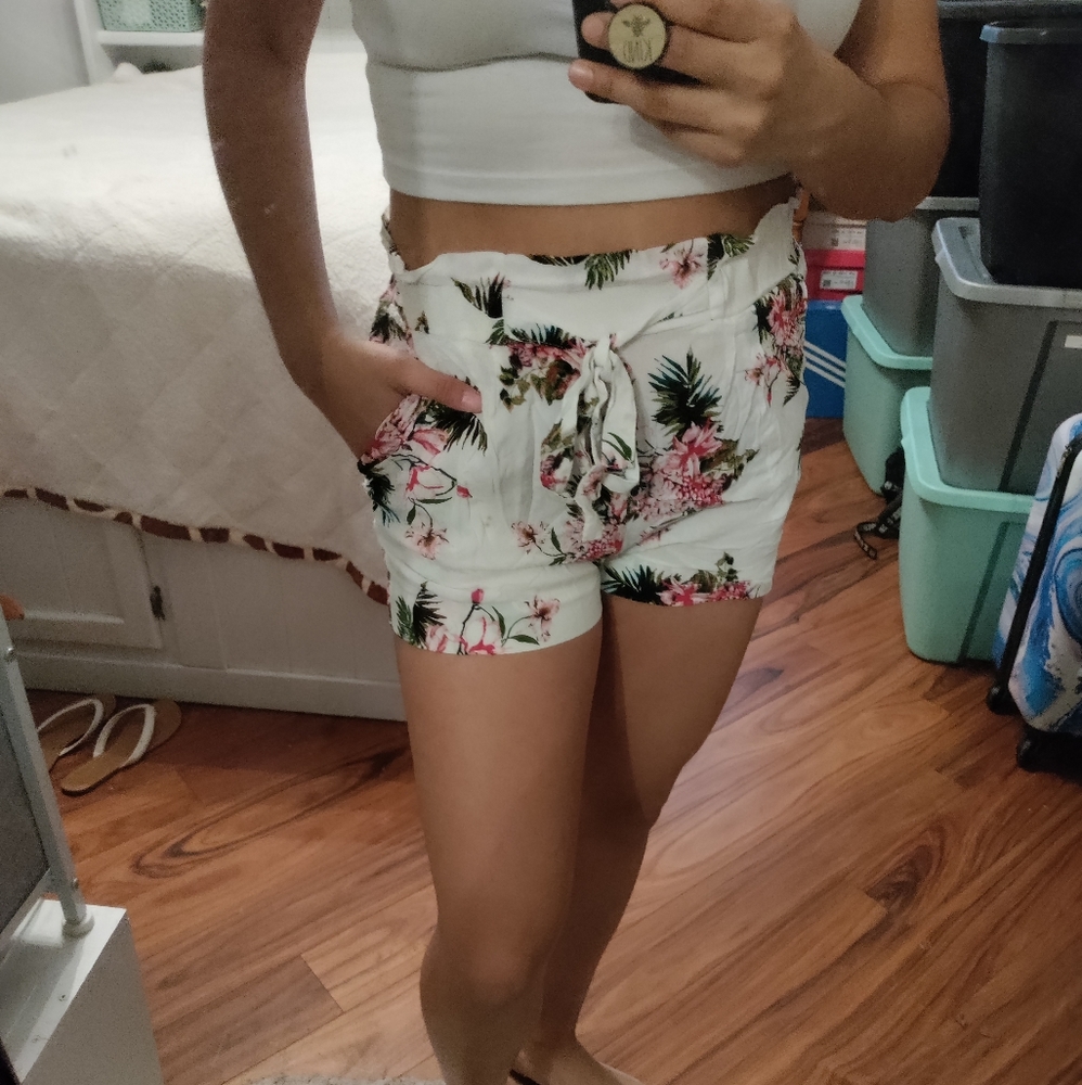 Floral shorts
